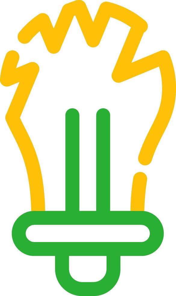 Bulb Creative Icon Design vector