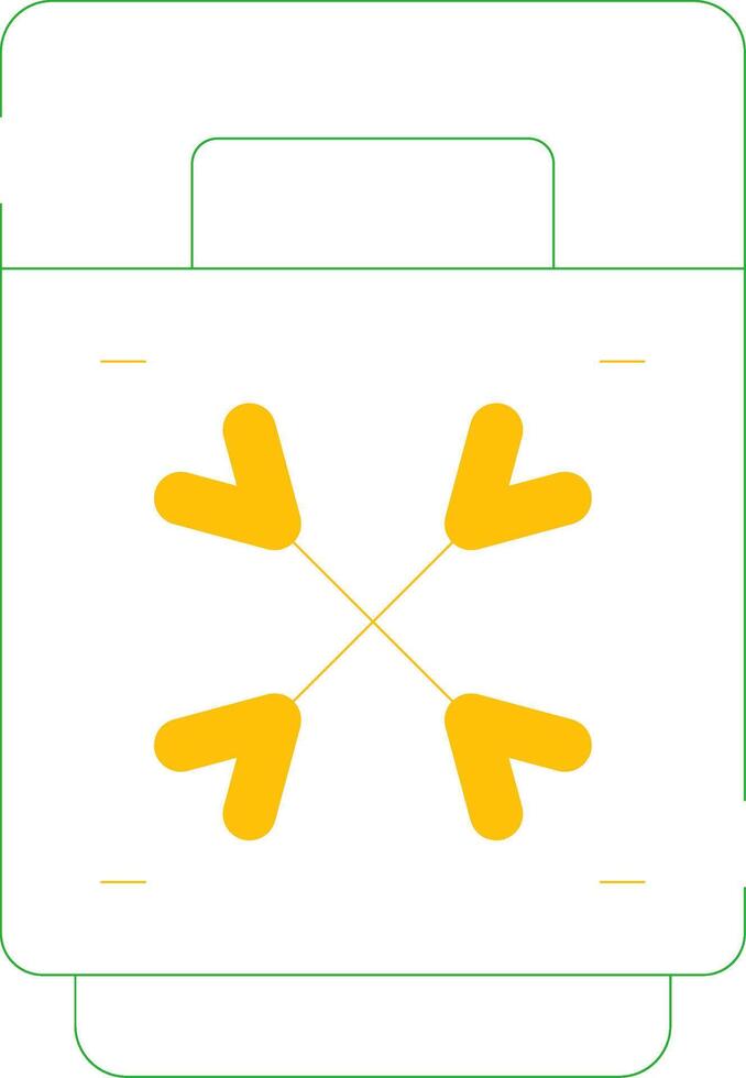 Freezer Creative Icon Design vector
