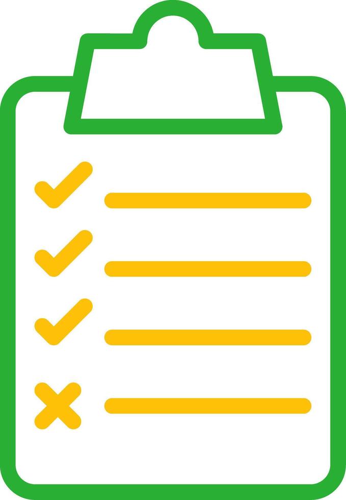 Checklist Creative Icon Design vector
