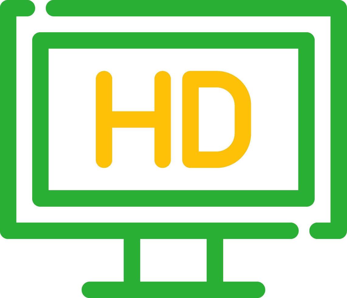 Television Creative Icon Design vector