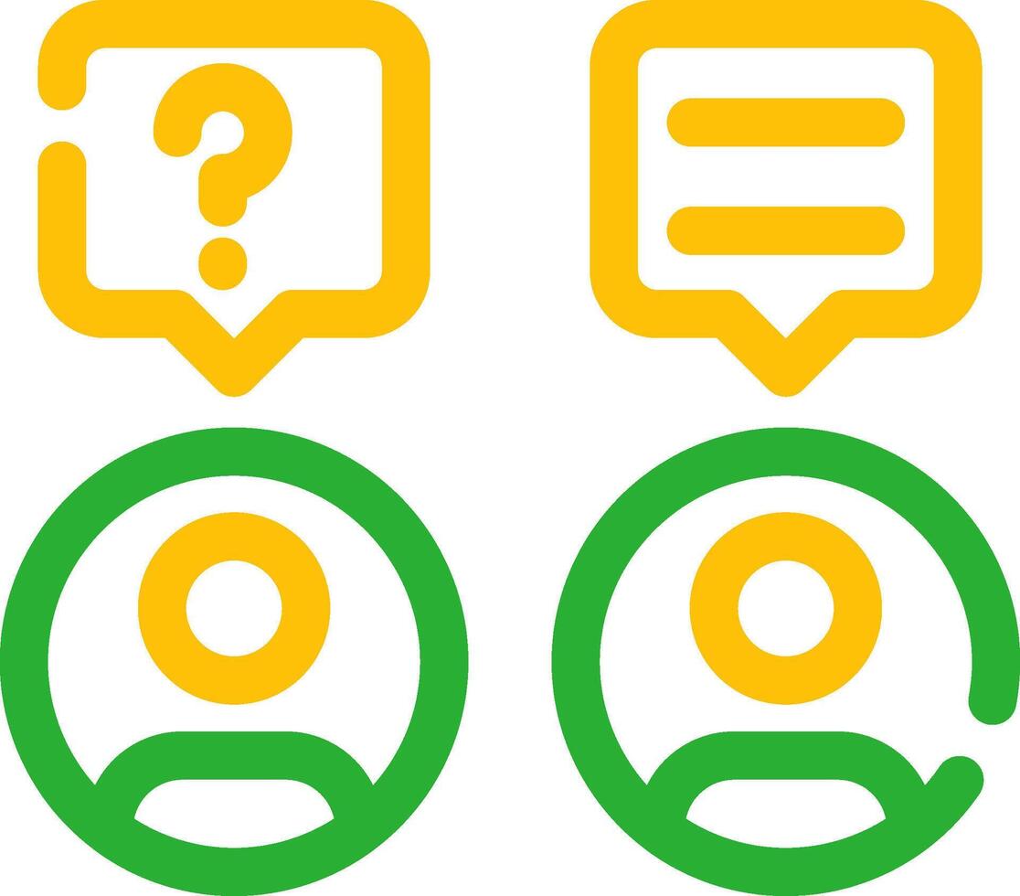 Discussion Creative Icon Design vector