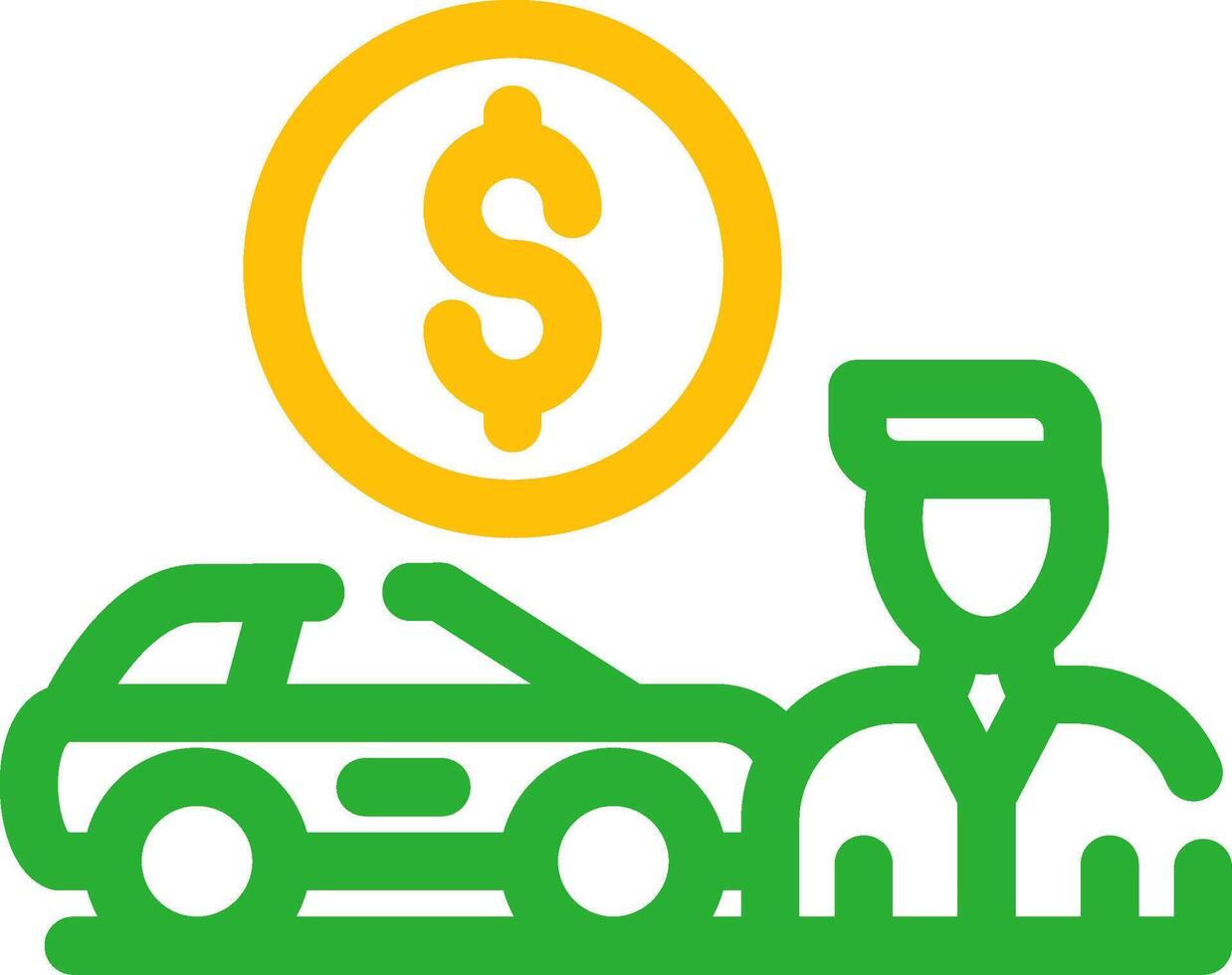 Dealer Incentives Creative Icon Design vector