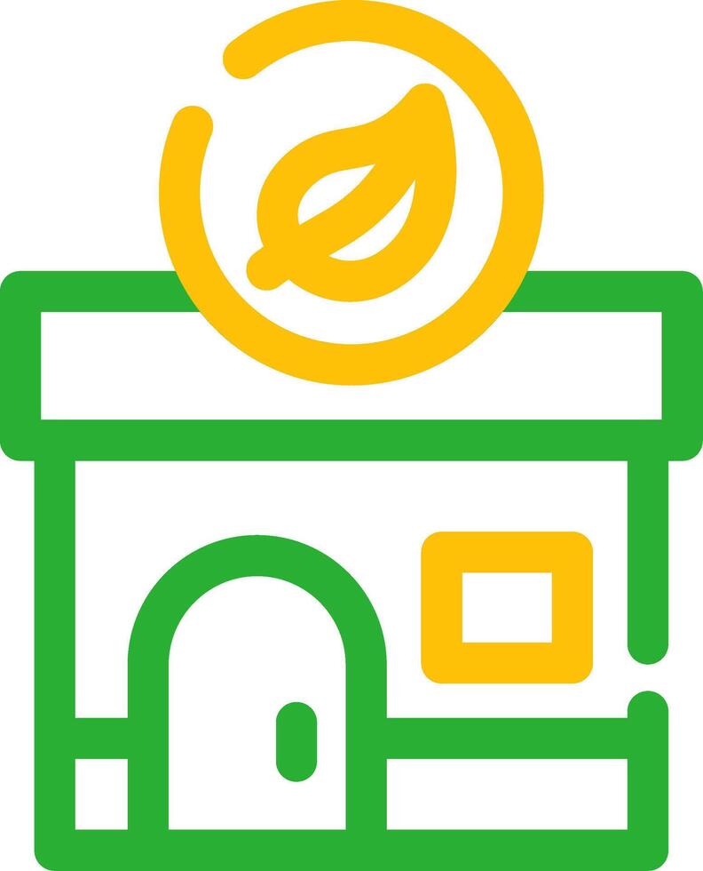 Eco House Creative Icon Design vector