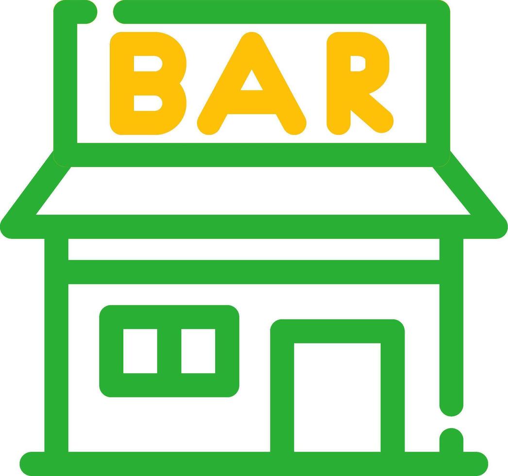 Bar Creative Icon Design vector