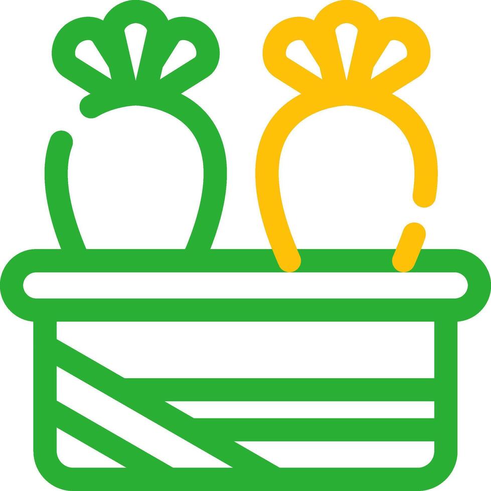 Groceries Delivery Creative Icon Design vector