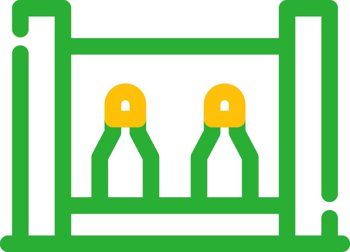 Line Two Color Design vector