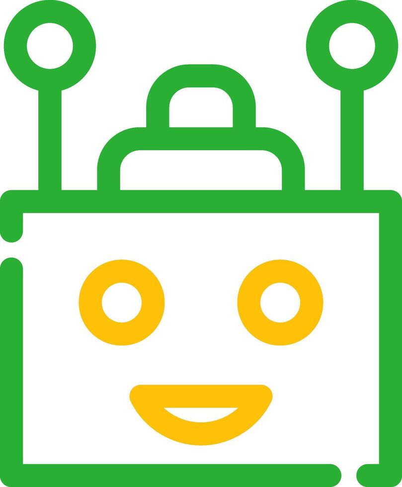 Chatbot Creative Icon Design vector