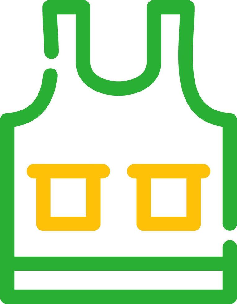 Tank Top Creative Icon Design vector