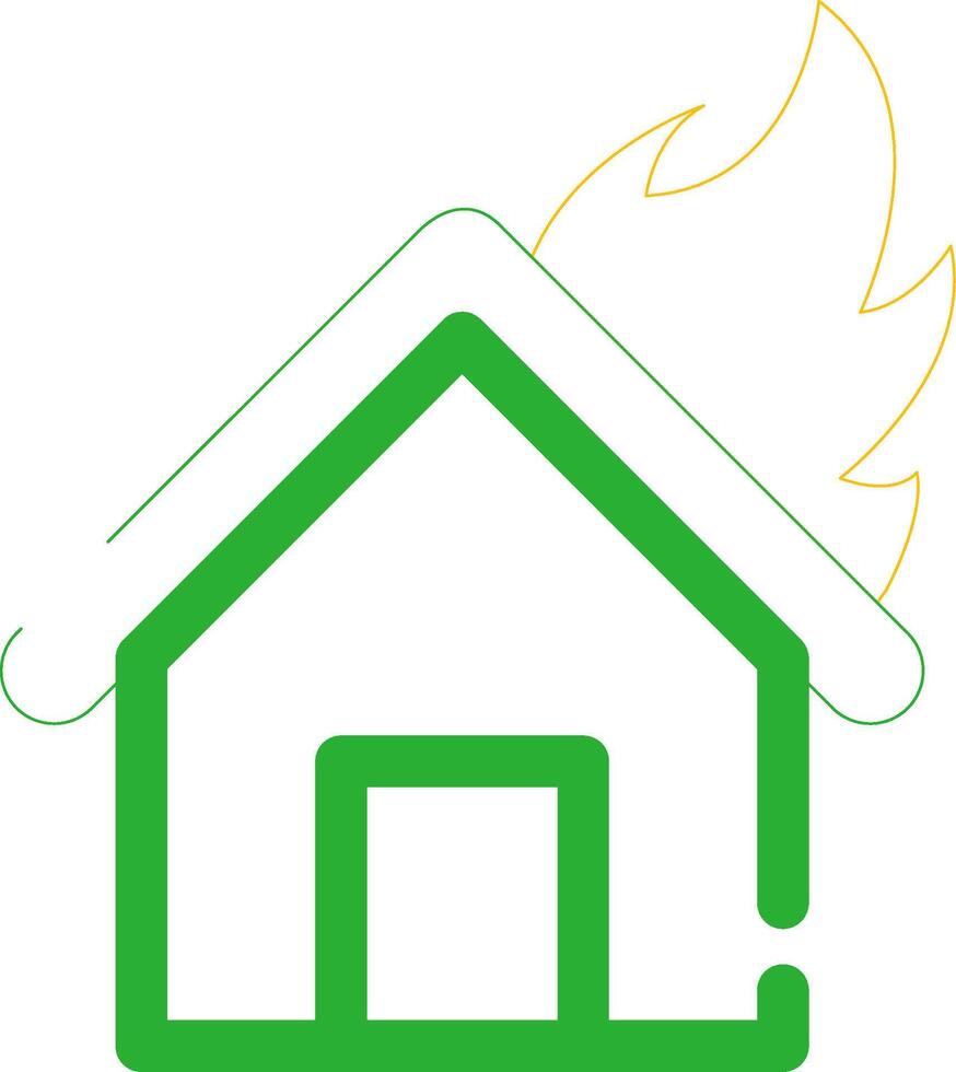 Fire Creative Icon Design vector