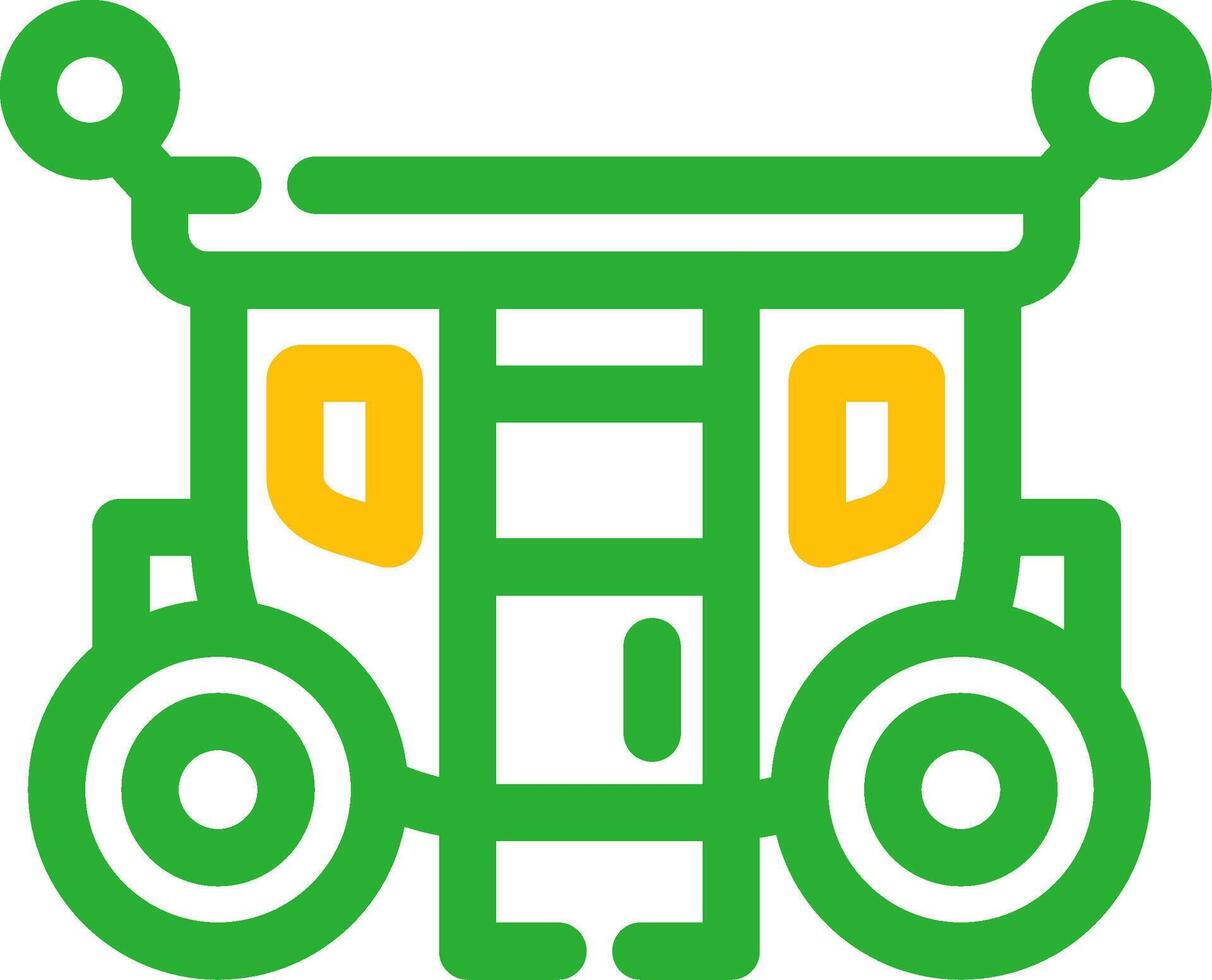 Carriage Creative Icon Design vector
