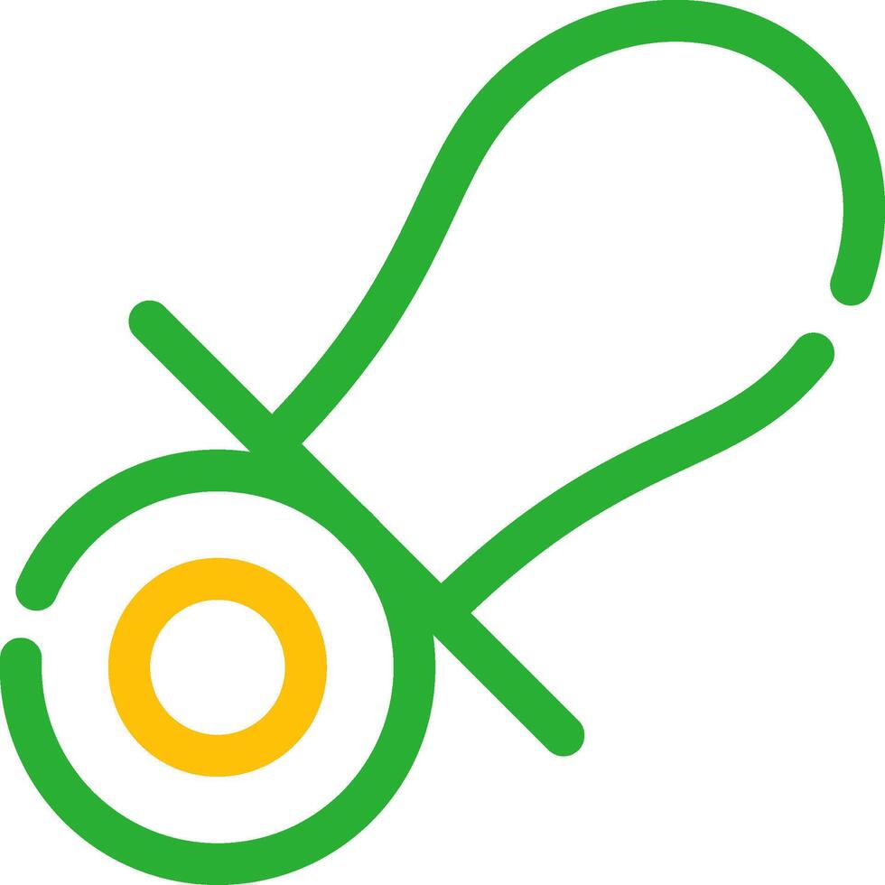 Pacifier Creative Icon Design vector