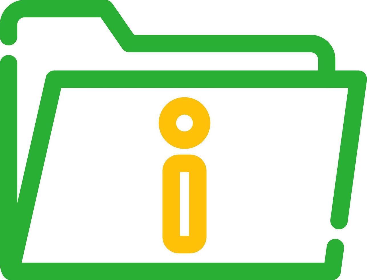 Folder Creative Icon Design vector