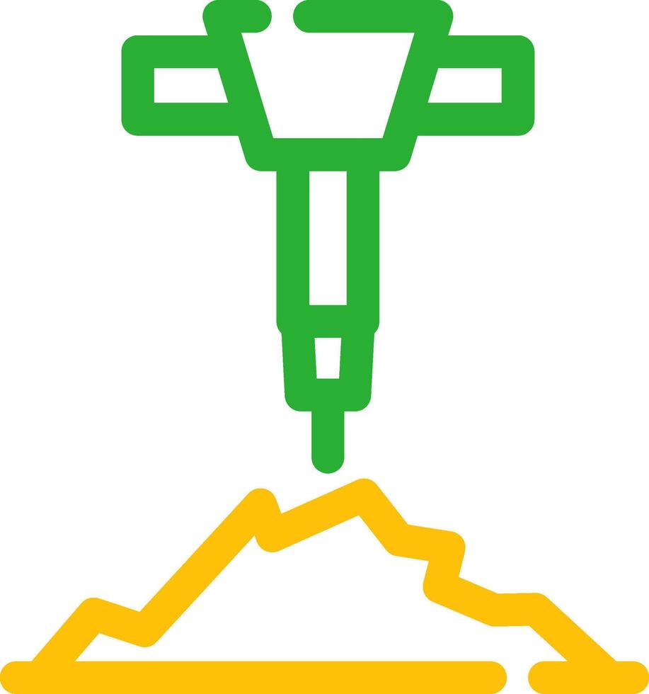 Drill Creative Icon Design vector
