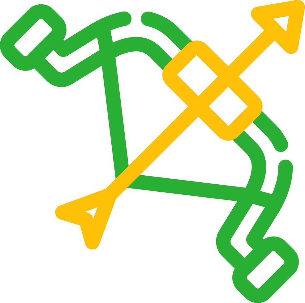 Crossbow Creative Icon Design vector