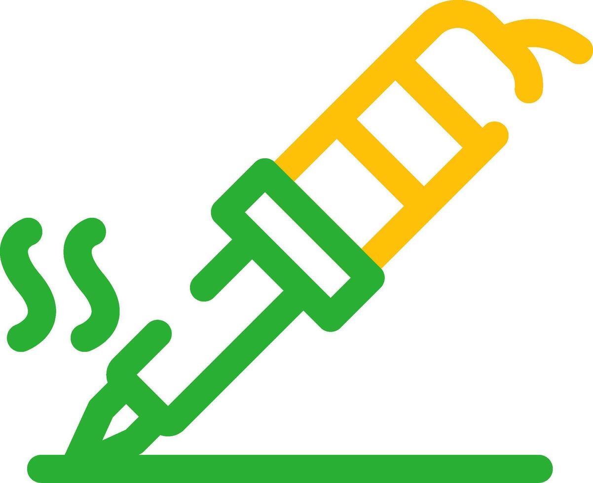 Soldering Creative Icon Design vector