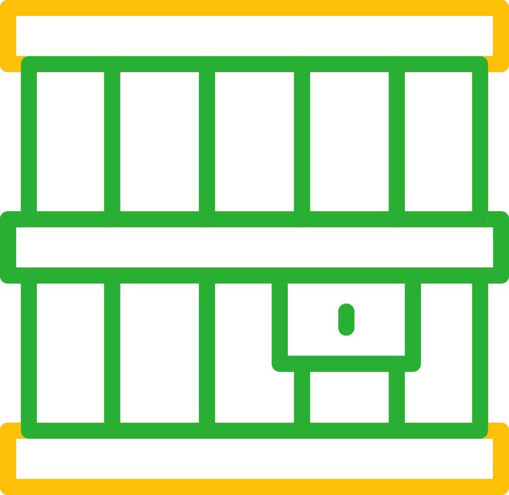 Line Two Color Design vector