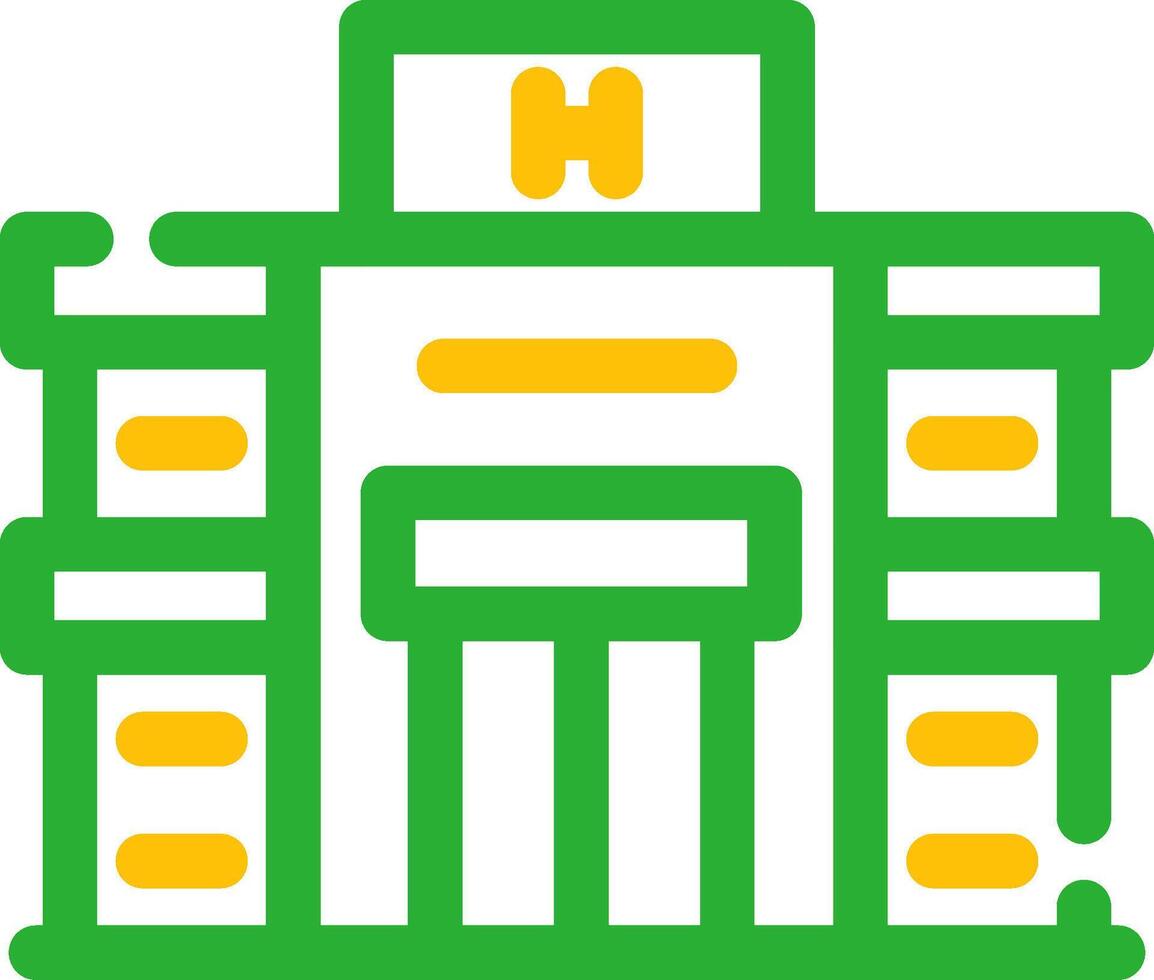 Hospital Creative Icon Design vector