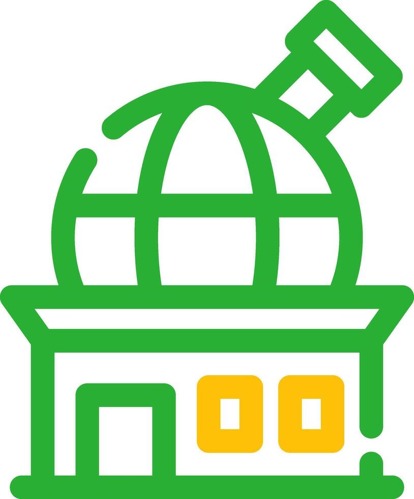 Observatory Creative Icon Design vector