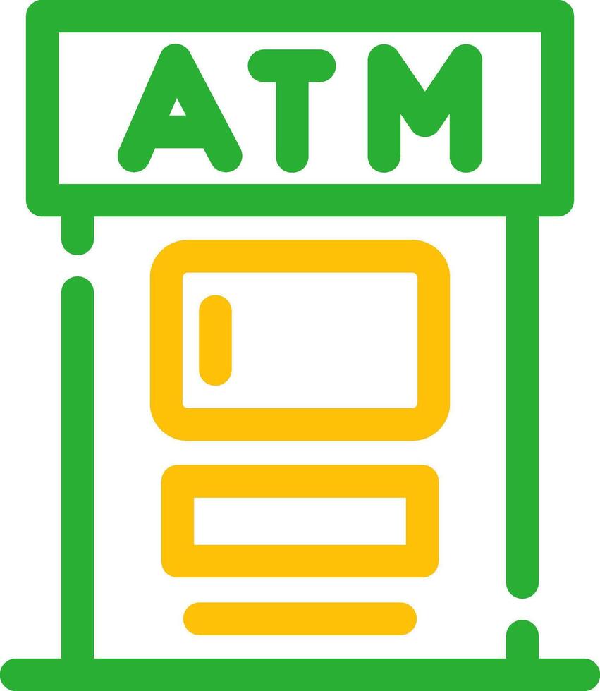 ATM Creative Icon Design vector
