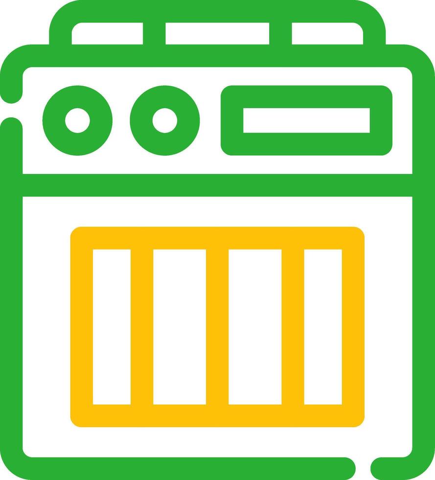 Amplifier Box Creative Icon Design vector