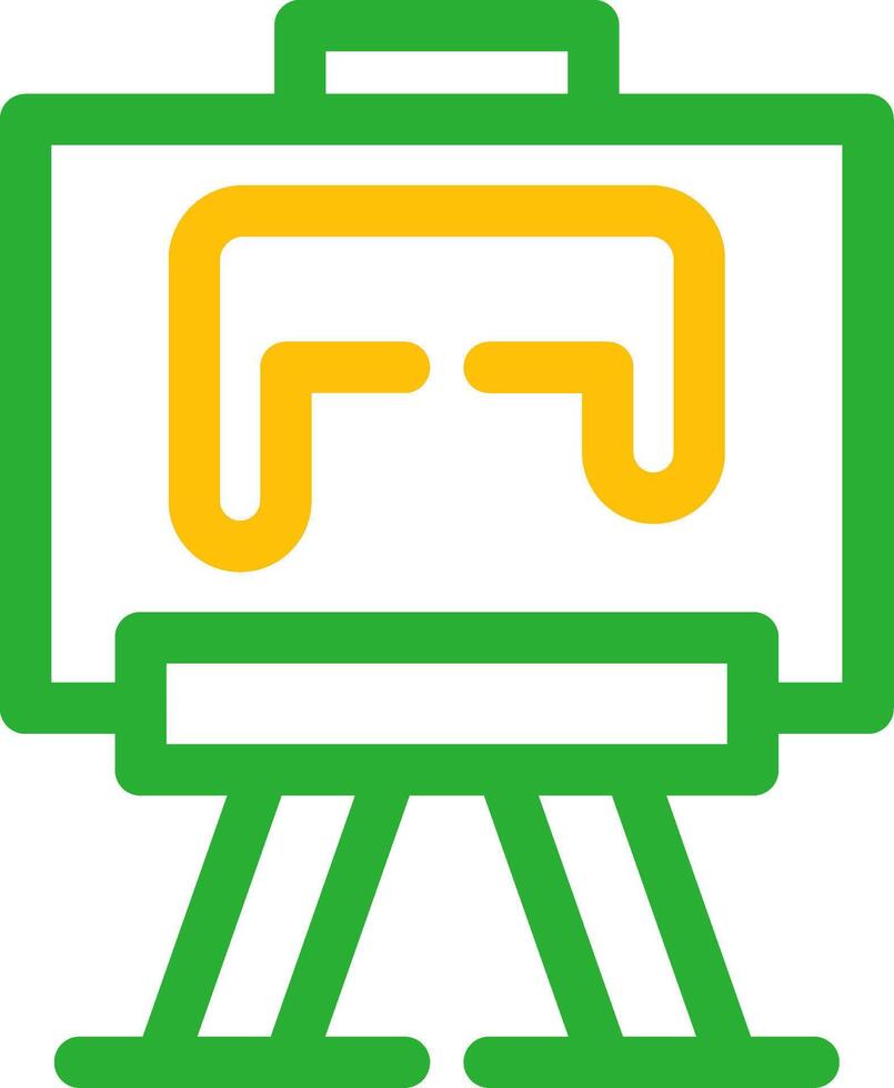 Line Two Color Design vector