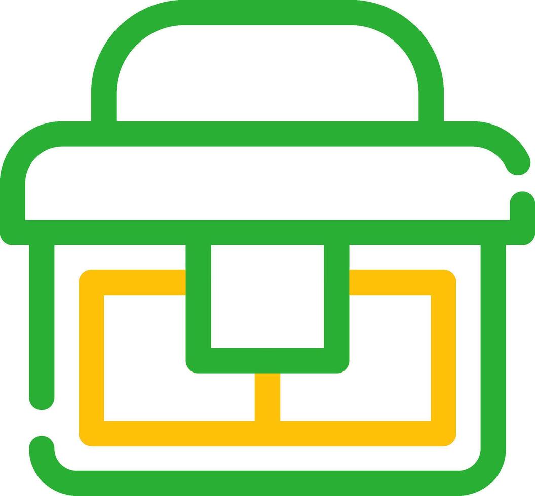 Fish Cooler Creative Icon Design vector
