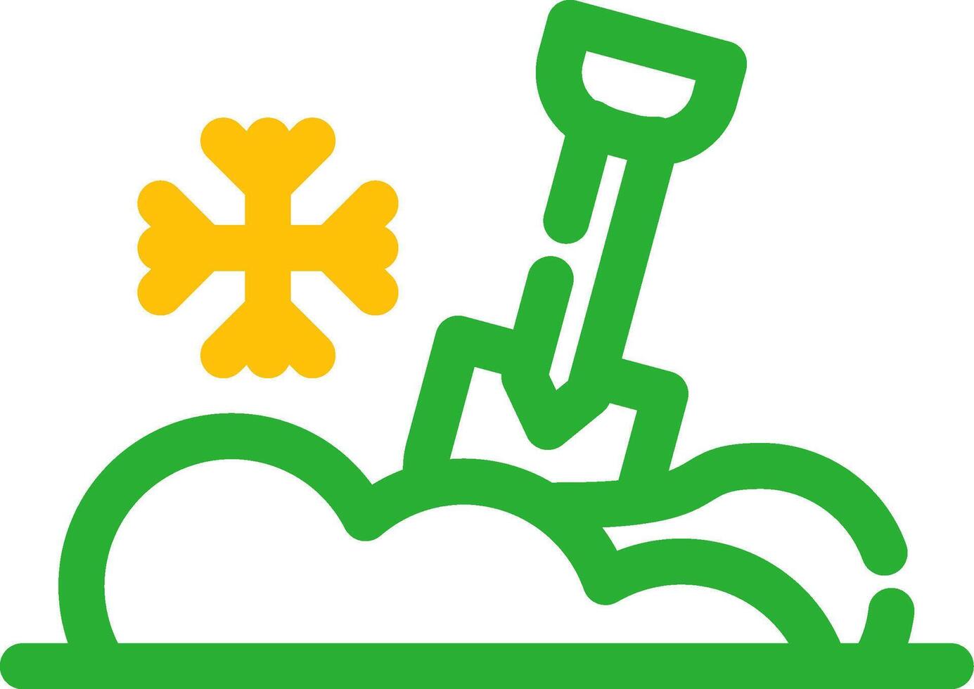 Shovel Creative Icon Design vector