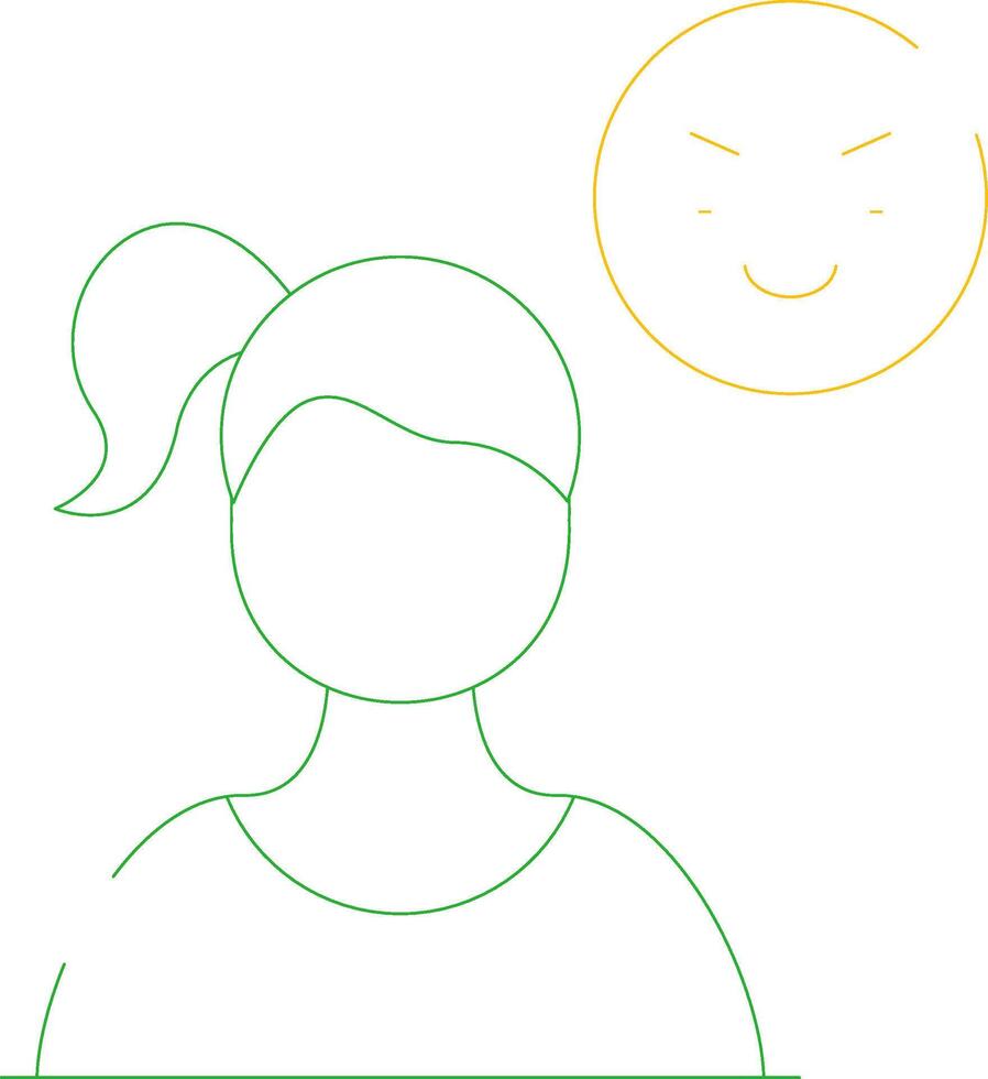 Confident Creative Icon Design vector