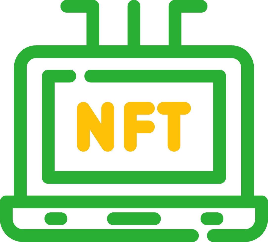 Nft Creative Icon Design vector