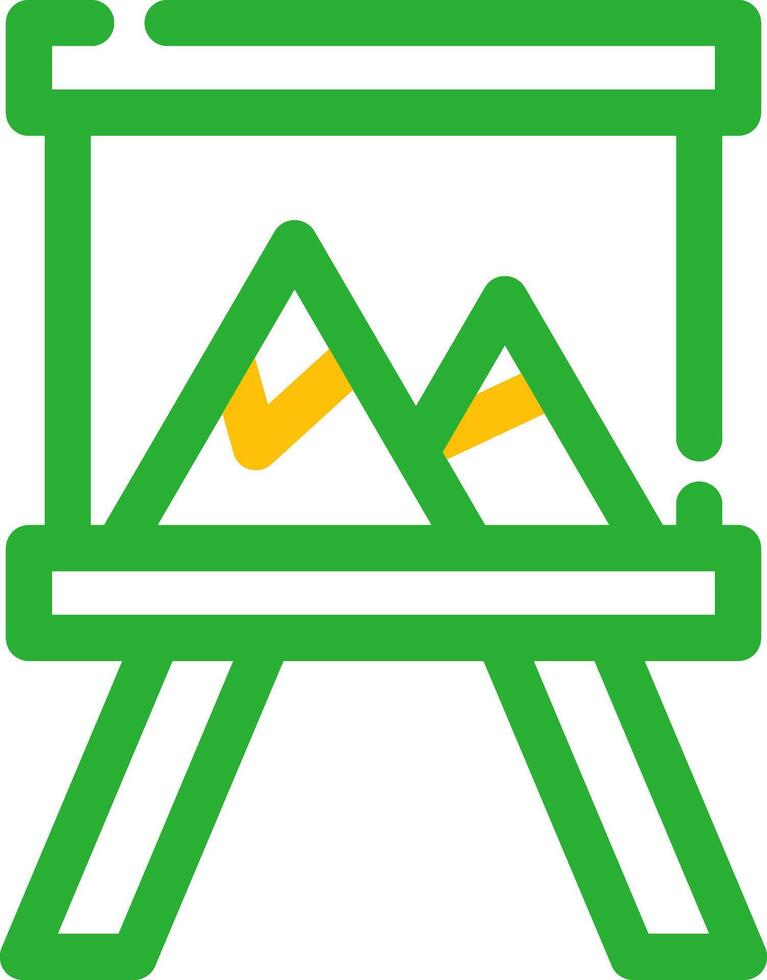 Canvas Creative Icon Design vector