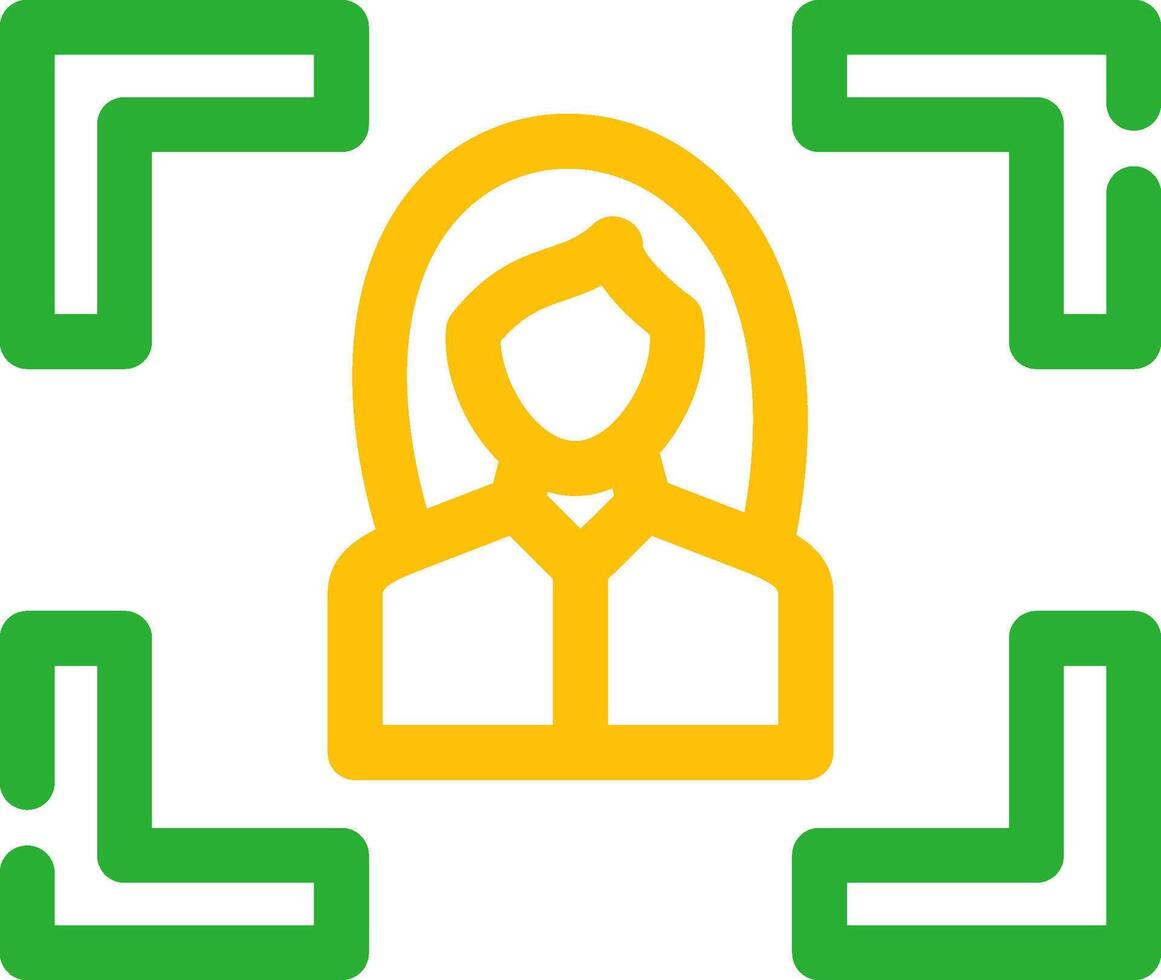 Portrait Creative Icon Design vector