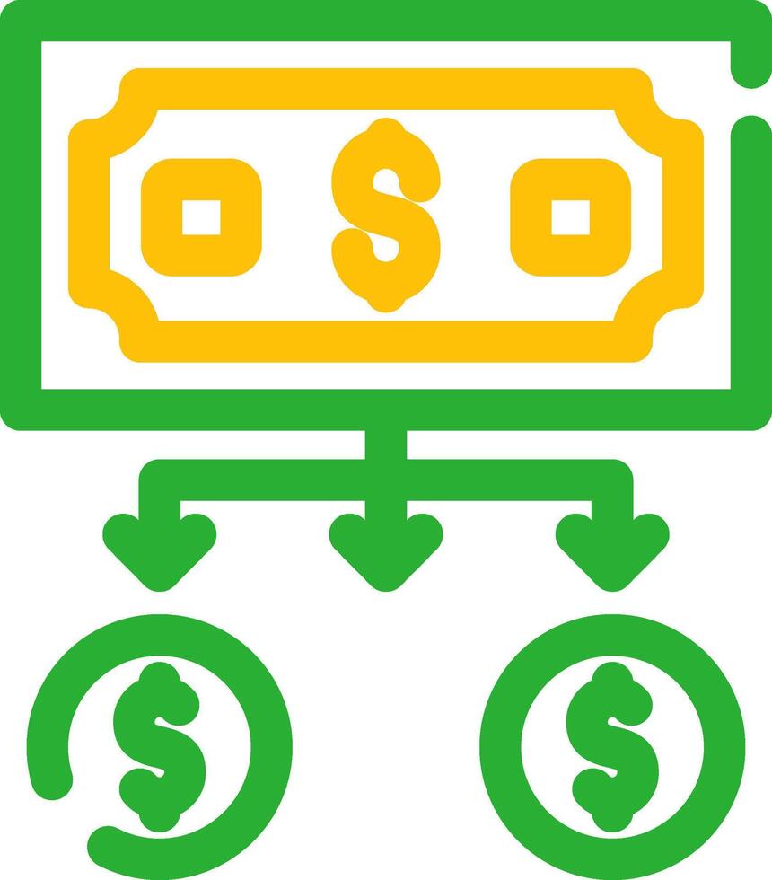 Money Creative Icon Design vector