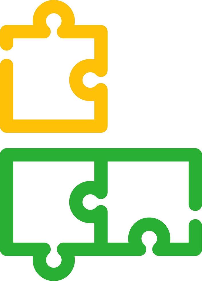 Puzzle Creative Icon Design vector