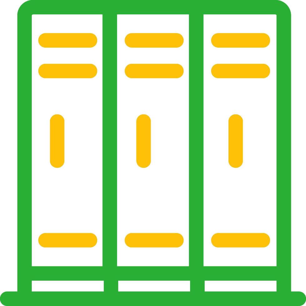 Lockers Creative Icon Design vector
