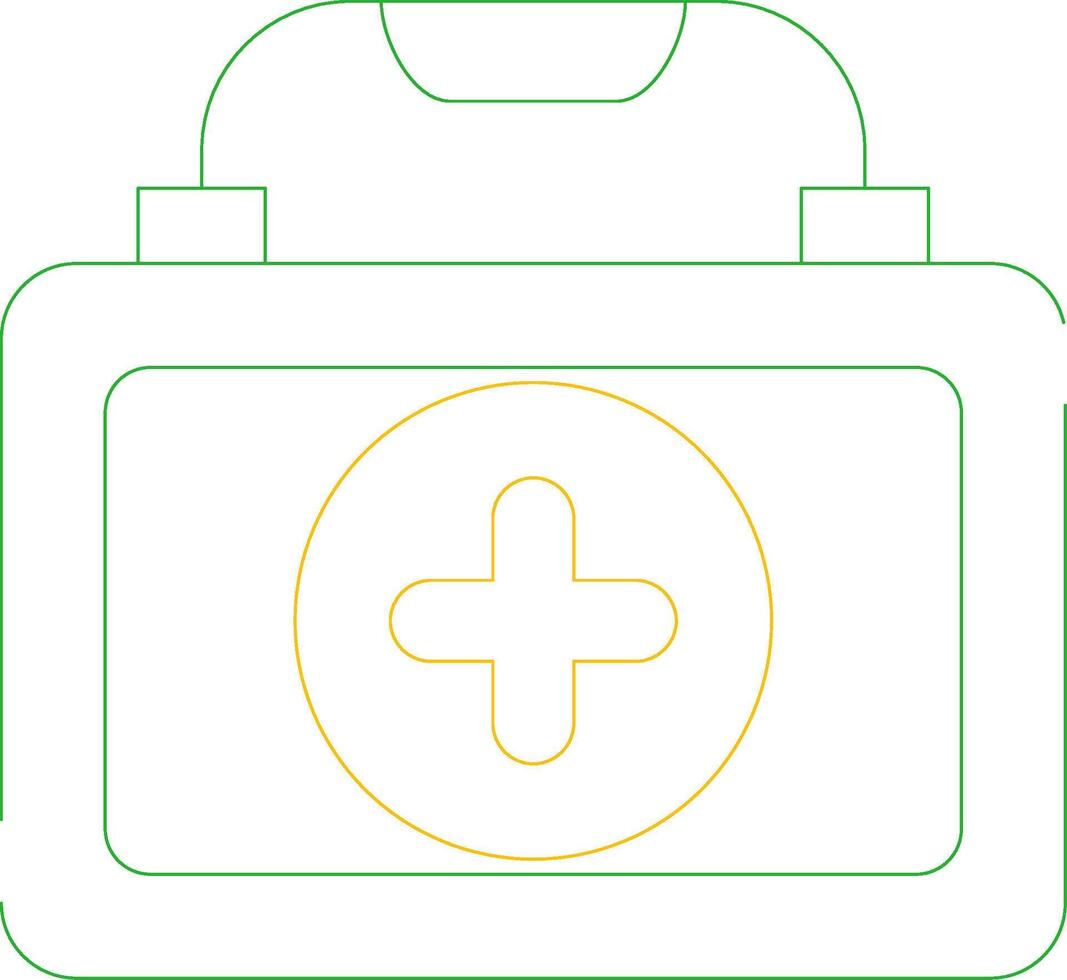 First Aid Kit Creative Icon Design vector