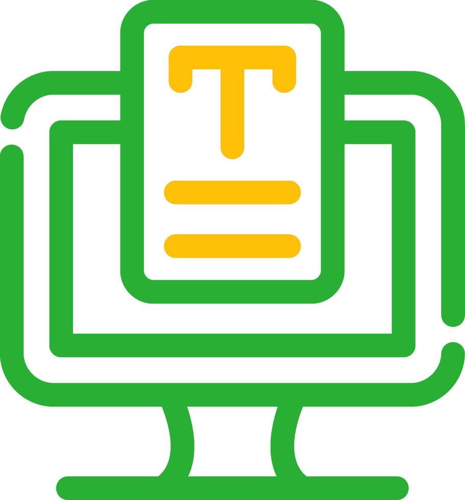 Line Two Color Design vector