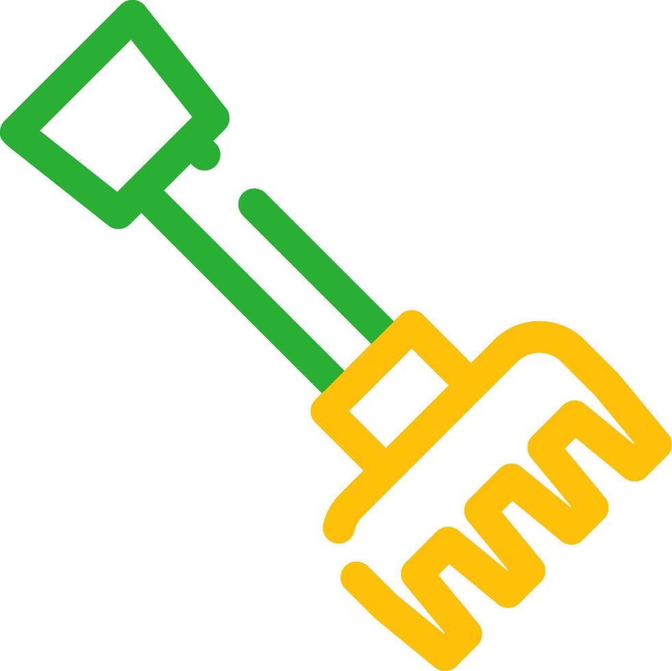 Rake Creative Icon Design vector