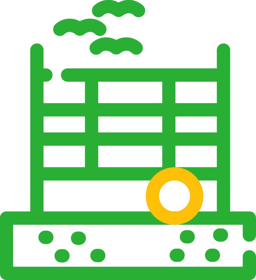 Line Two Color Design vector
