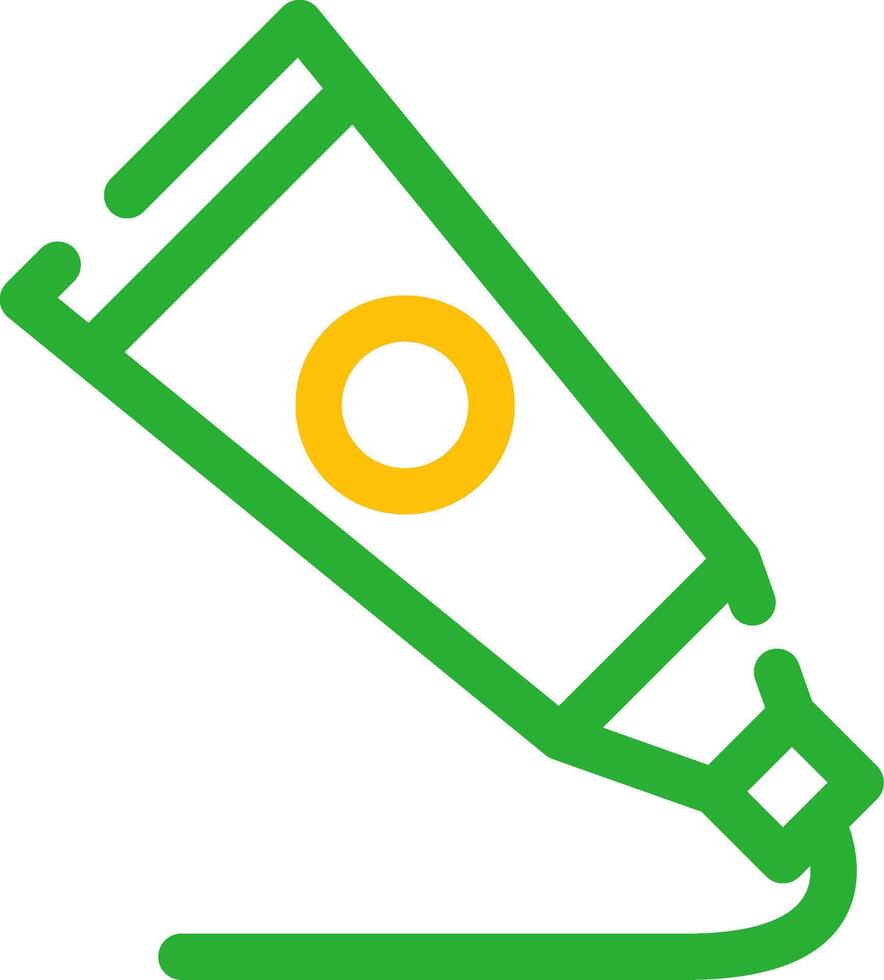 Oil Paint Creative Icon Design vector
