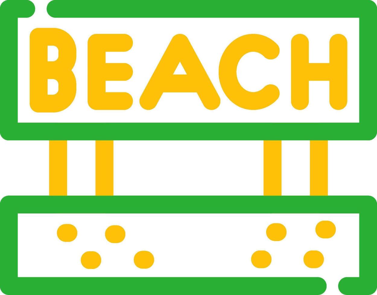 Beach Creative Icon Design vector