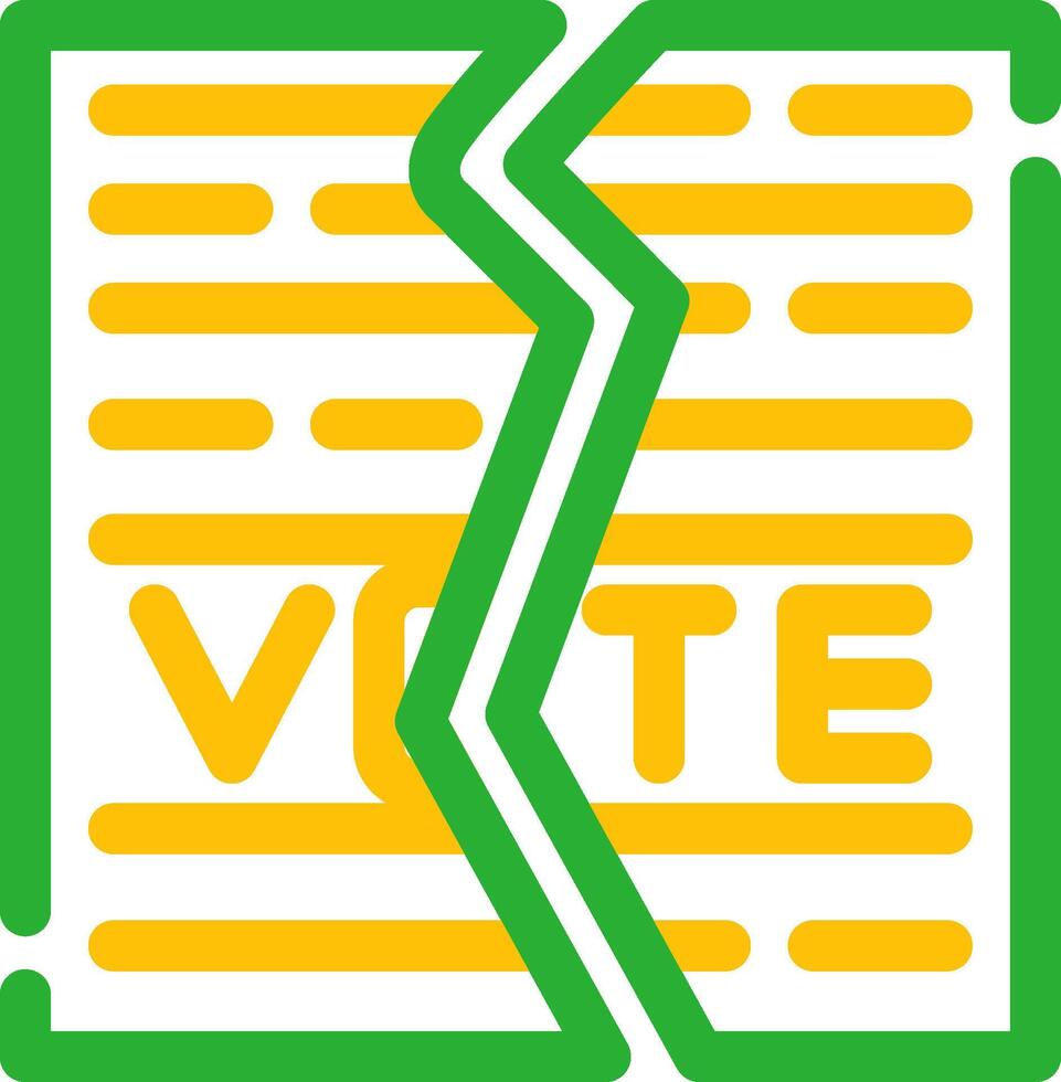 Ballot Creative Icon Design vector