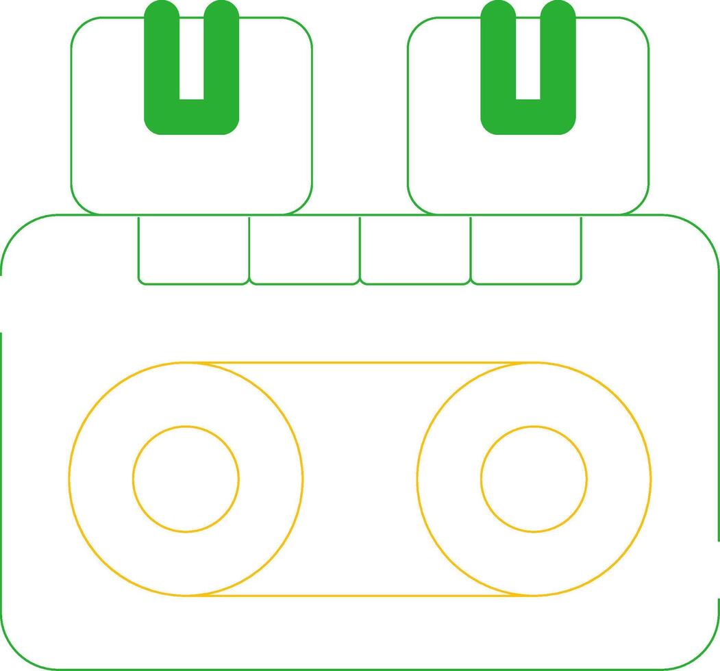 Cyber Physical System Creative Icon Design vector