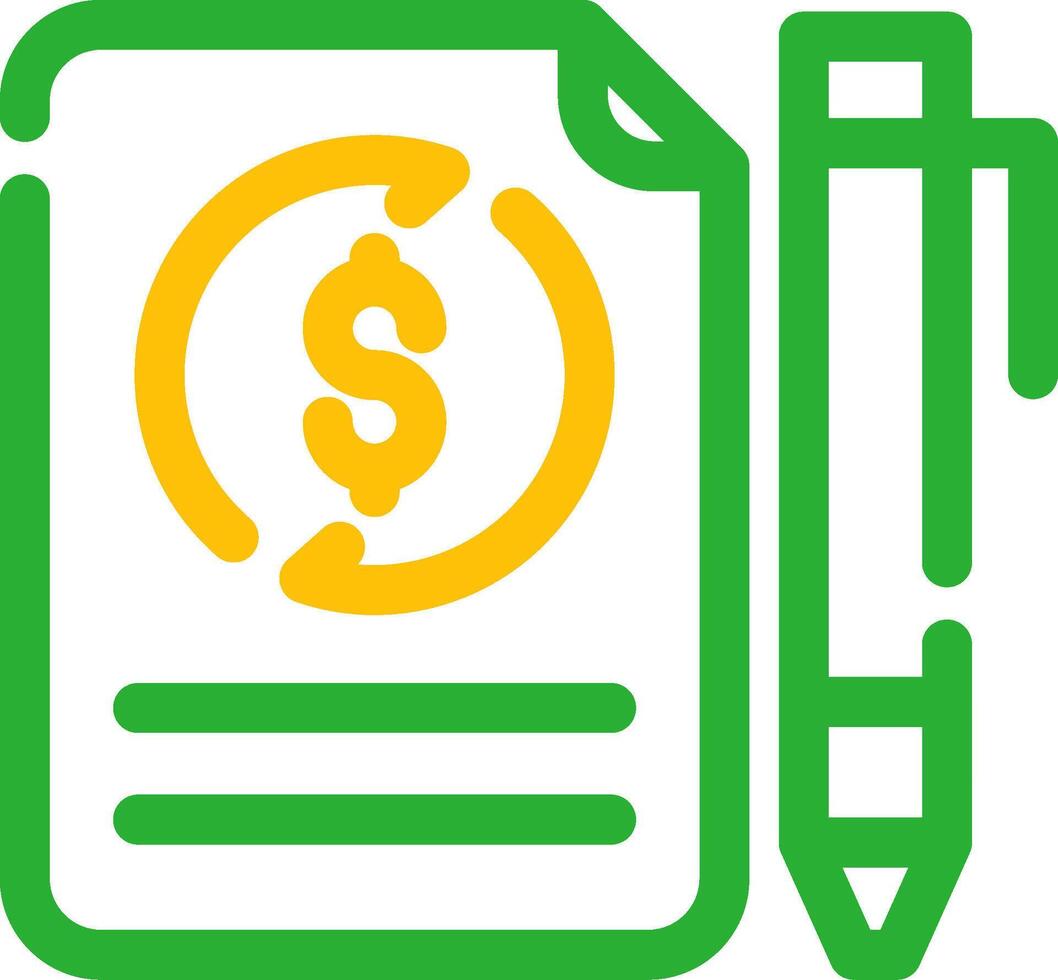 Convertible Note Creative Icon Design vector