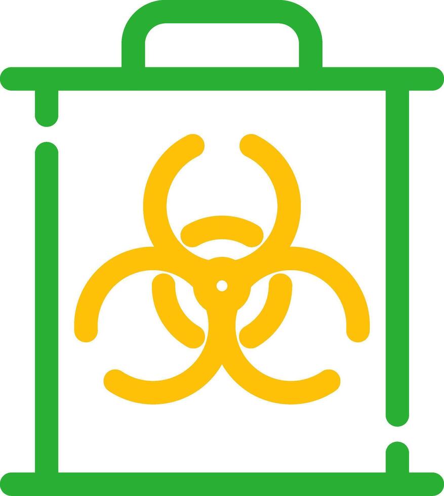 Biohazard Creative Icon Design vector
