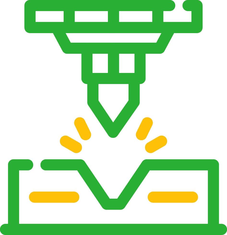 Bending Creative Icon Design vector