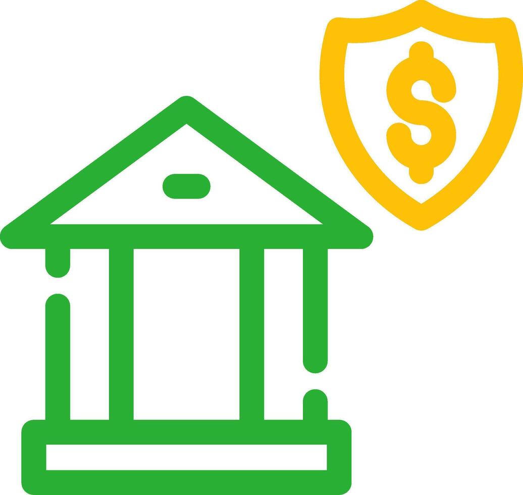 Banking Security Creative Icon Design vector