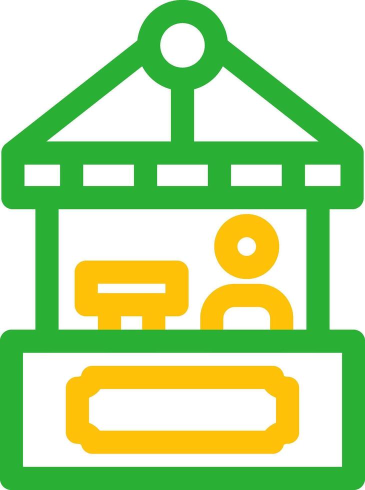 Ticket Office Creative Icon Design vector