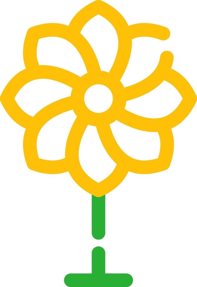 Line Two Color Design vector