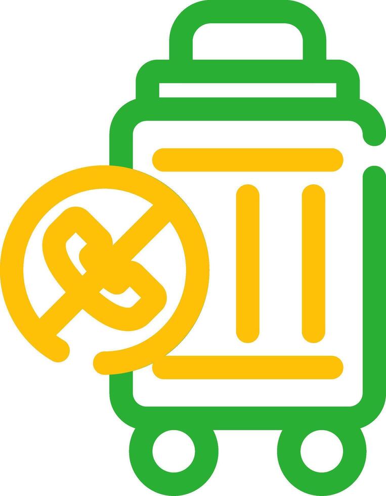 Contactless Travel Creative Icon Design vector