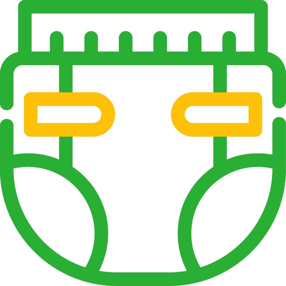 Diaper Creative Icon Design vector